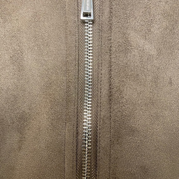 JouJou suede jacket, brown, size Large. Fully lined. - Picture 6 of 13